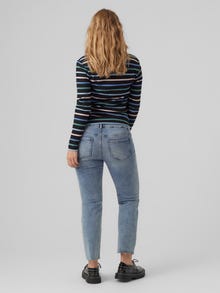 MAMA.LICIOUS Jeans Regular Fit -Dark Blue Denim - 20016964