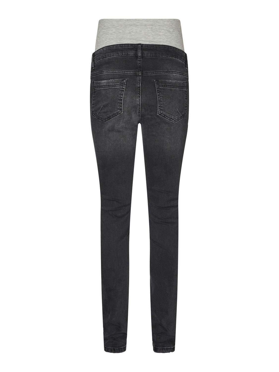 MAMA.LICIOUS Slim fit Jeans -Black Denim - 20017023