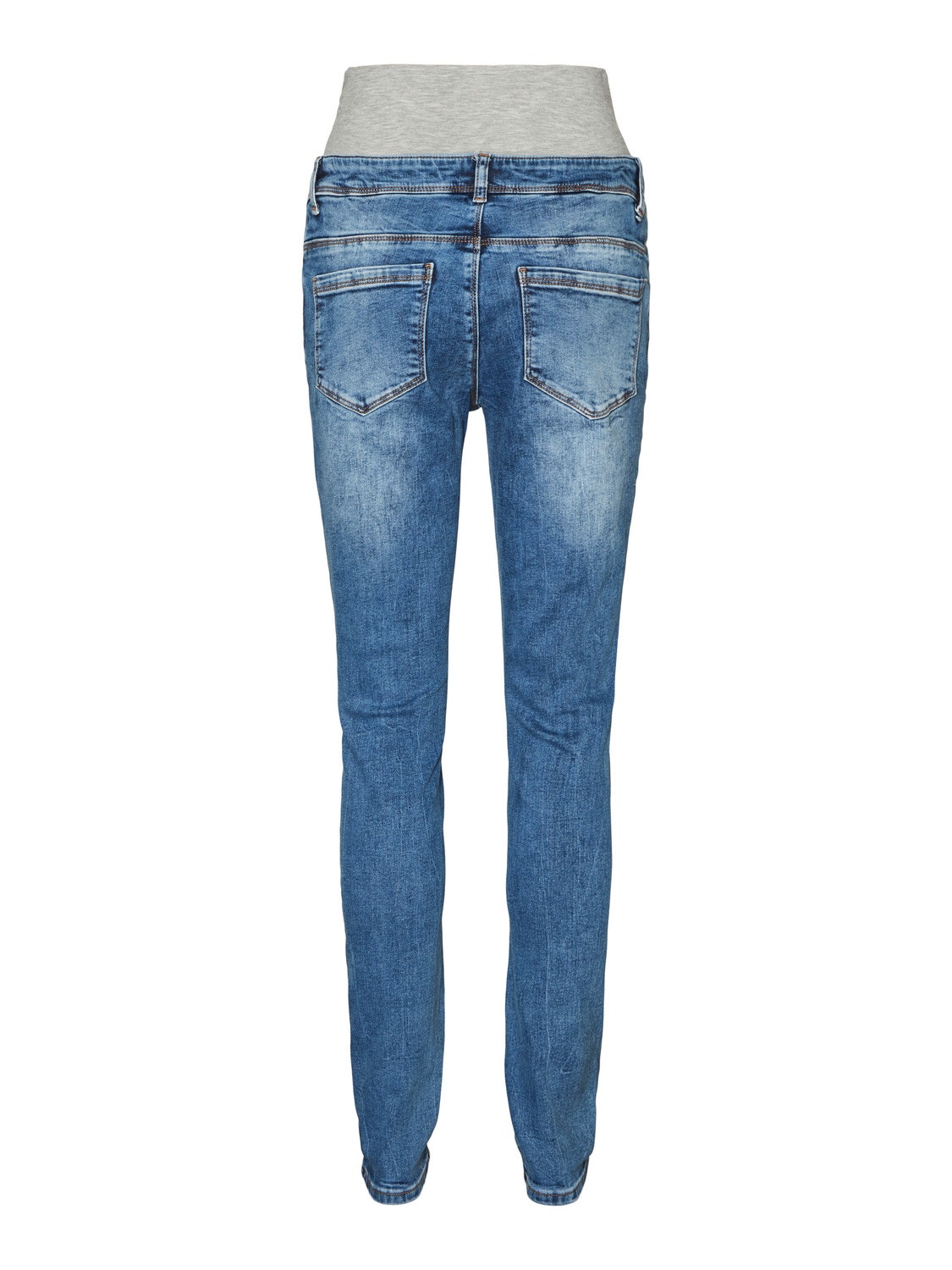 MAMA.LICIOUS Umstands-jeans  -Medium Blue Denim - 20017024