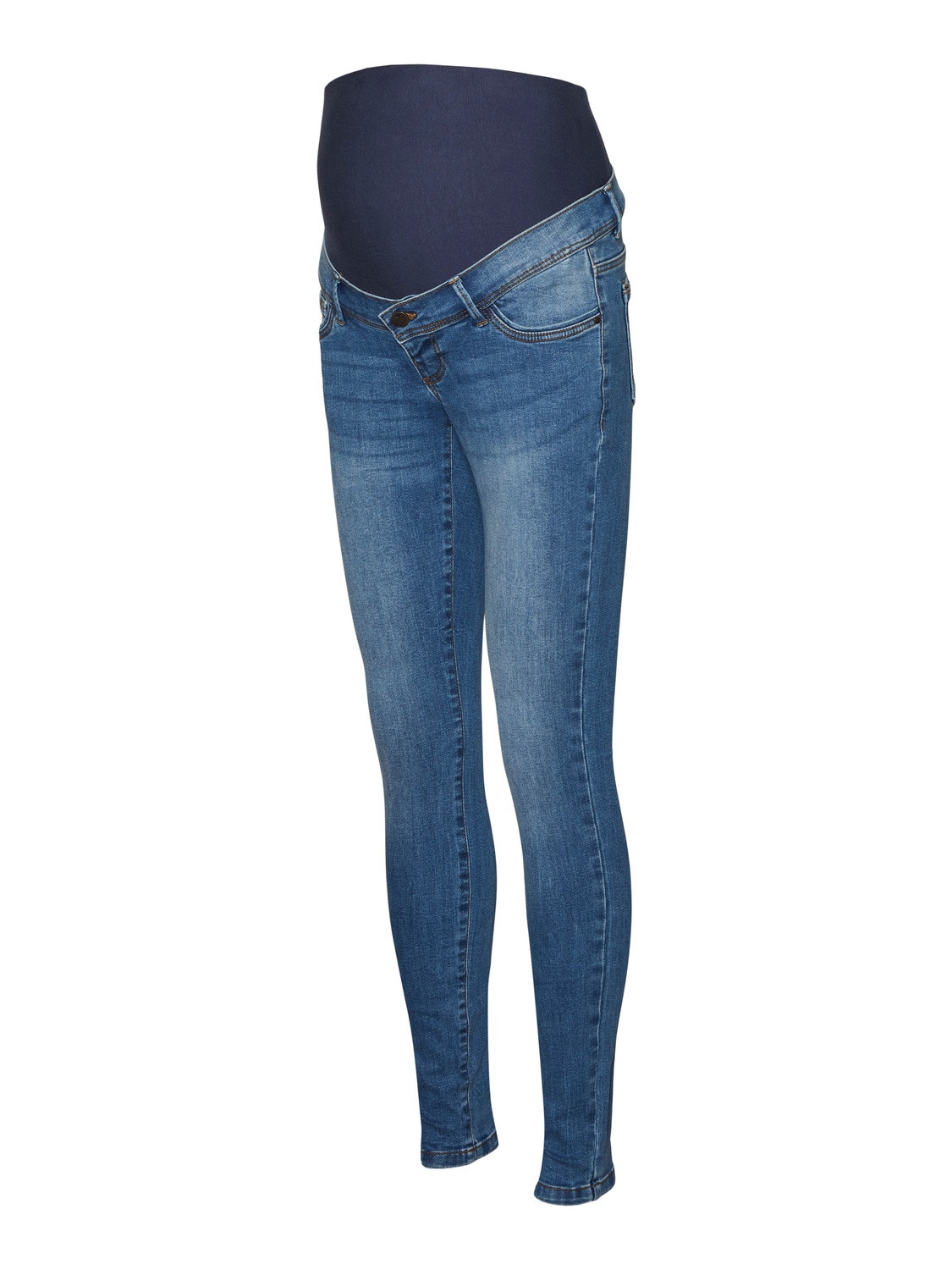 MAMA.LICIOUS Umstands-jeans  -Medium Blue Denim - 20017192