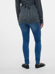 MAMA.LICIOUS Vaqueros Corte slim -Medium Blue Denim - 20017192