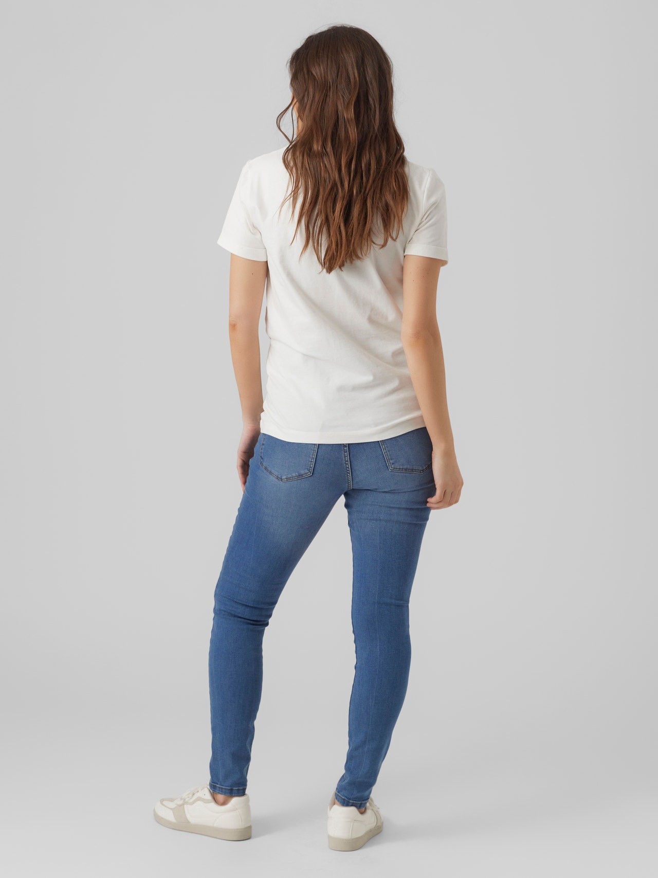 MAMA.LICIOUS Umstands-jeans  -Medium Blue Denim - 20017192