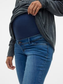MAMA.LICIOUS Vaqueros Corte slim -Medium Blue Denim - 20017192
