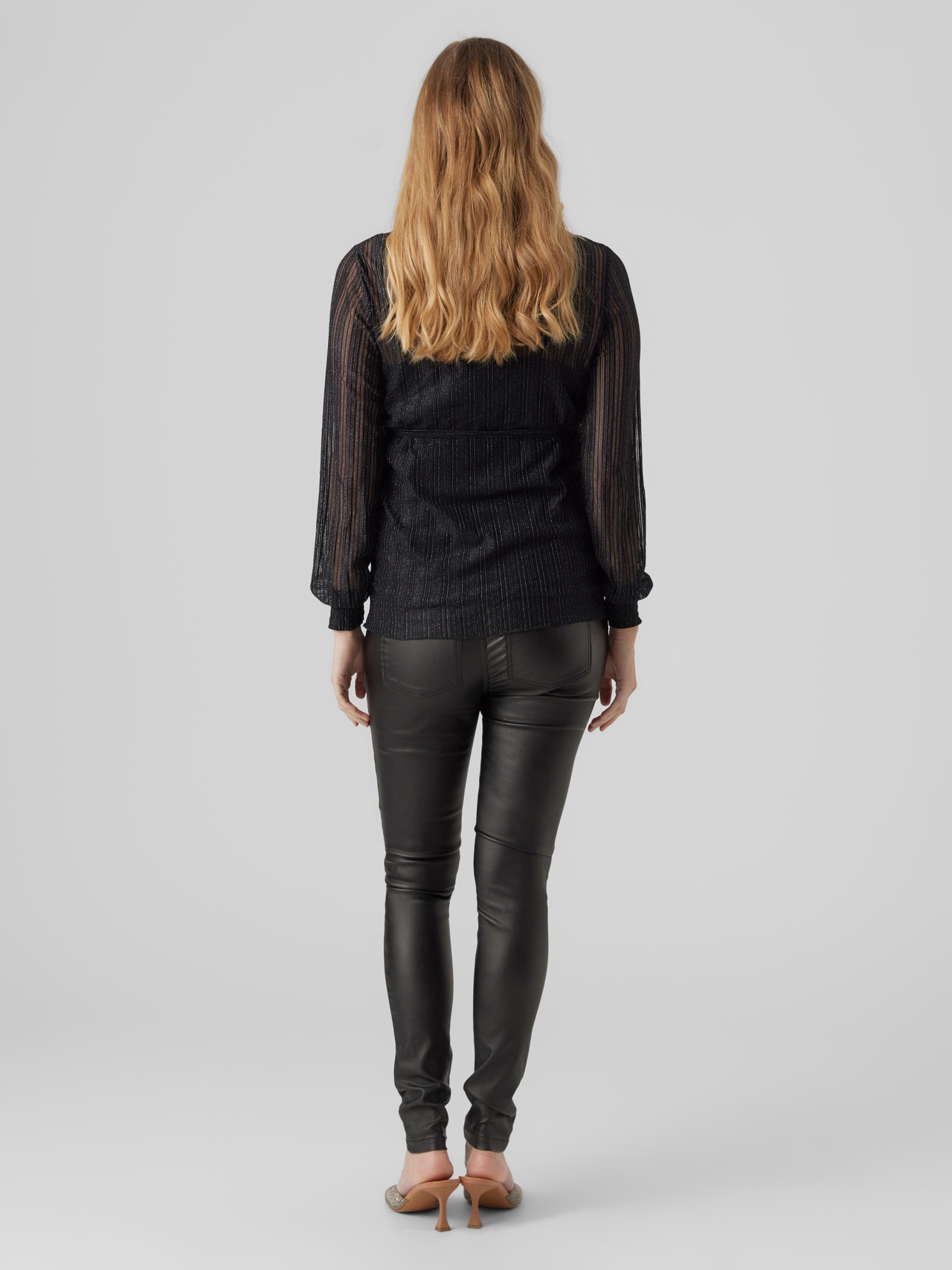 MAMA.LICIOUS Slim Fit Jeans -Black Denim - 20017194