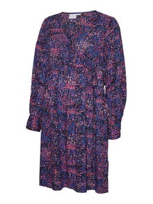MAMA.LICIOUS vente-kjole -Dazzling Blue - 20017242