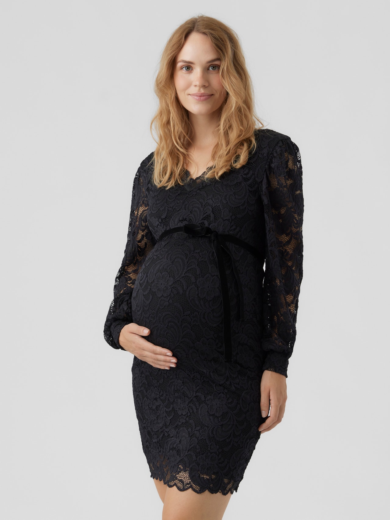 MAMA.LICIOUS Maternity-dress -Black - 20017283