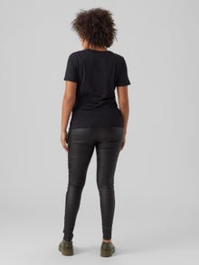 MAMA.LICIOUS Pantaloni Slim Fit -Black - 20017295