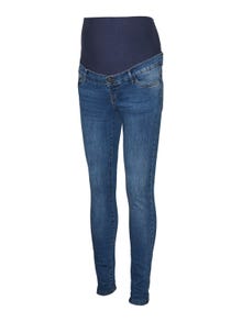 MAMA.LICIOUS Krój skinny Jeans -Medium Blue Denim - 20017298