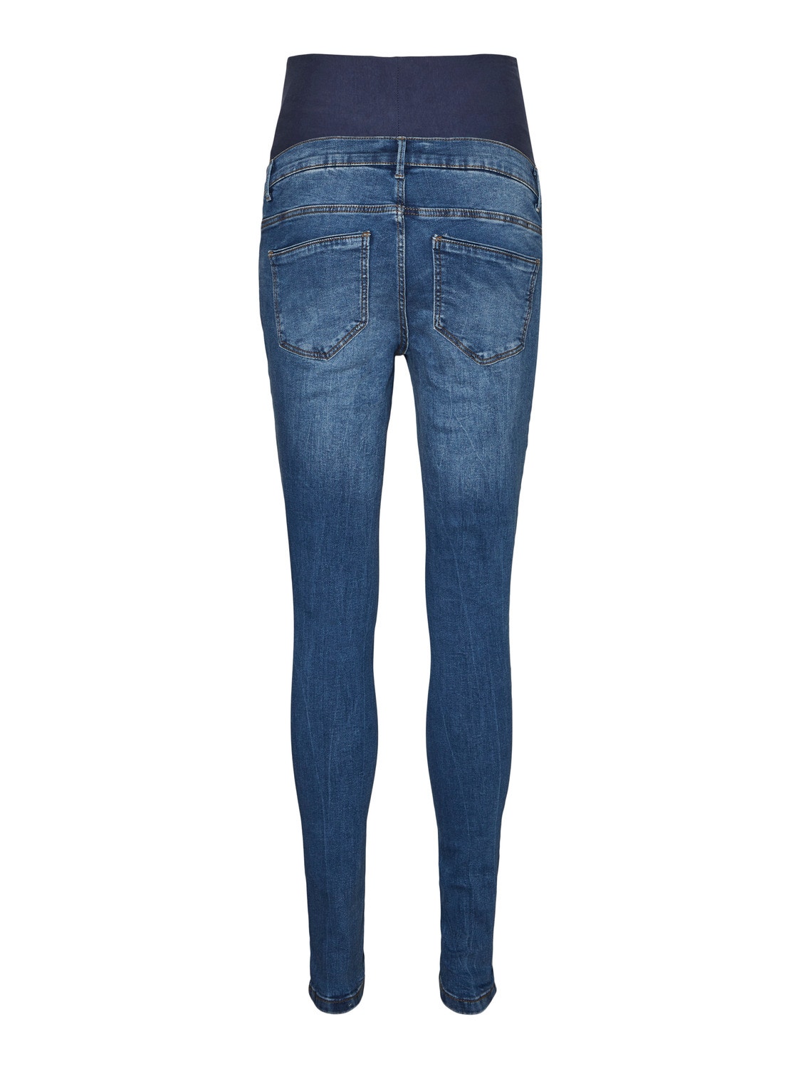 MAMA.LICIOUS Krój skinny Jeans -Medium Blue Denim - 20017298