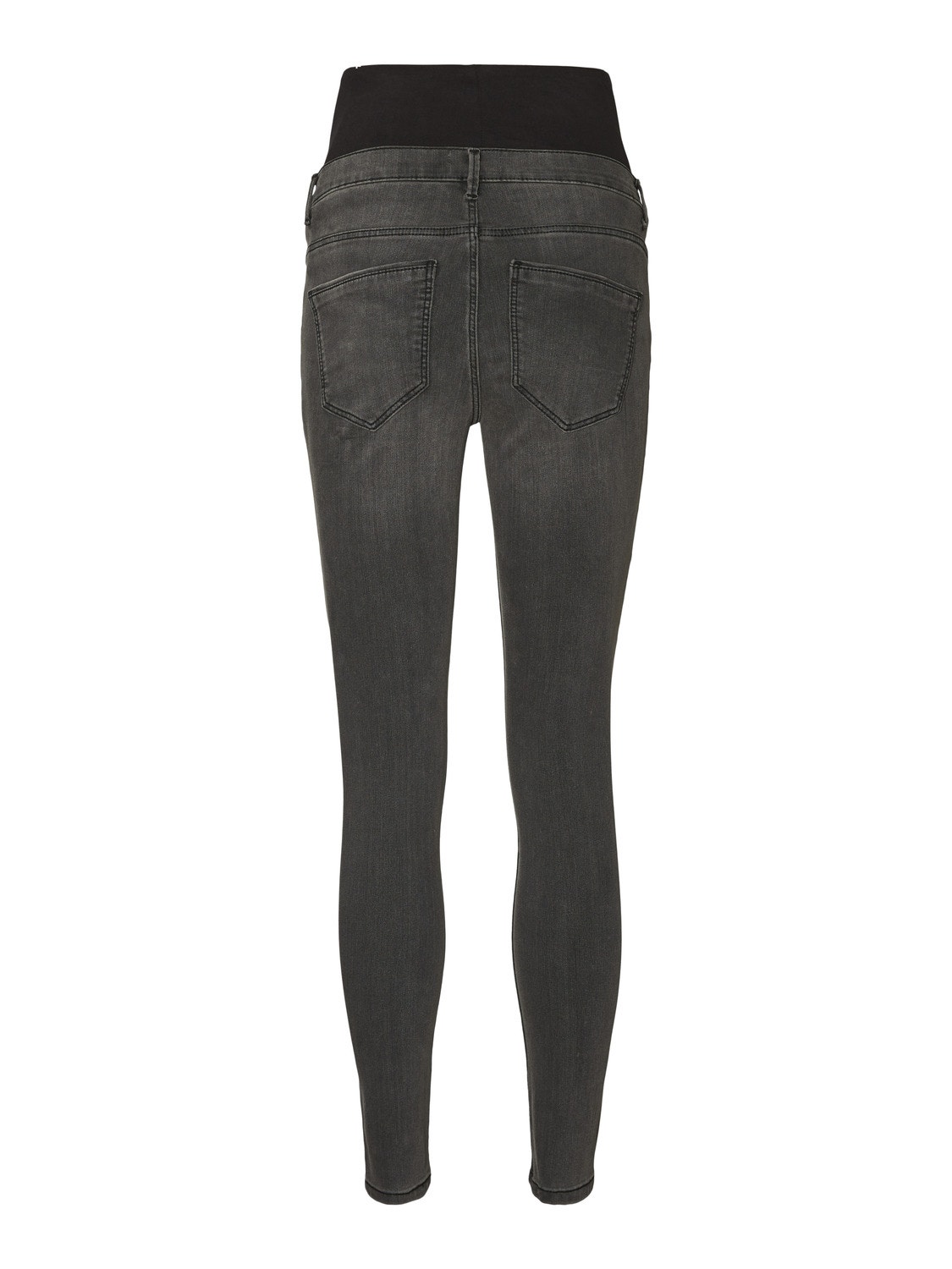MAMA.LICIOUS Jeans Skinny Fit -Dark Grey Denim - 20017299