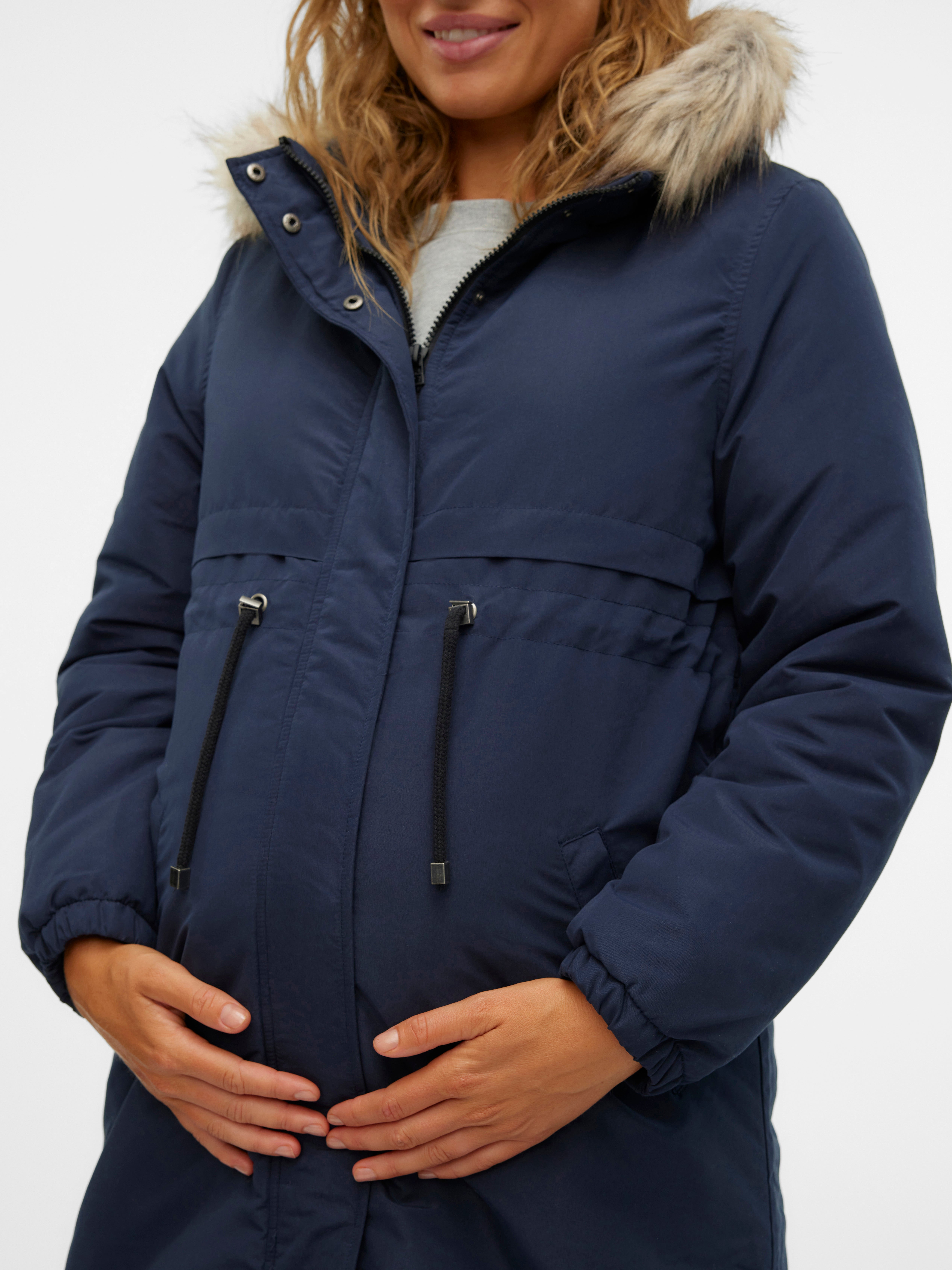 Parka de maternit Bleu fonc MAMA.LICIOUS