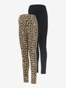 MAMA.LICIOUS Leggings Skinny Fit Vita alta -Black - 20017322