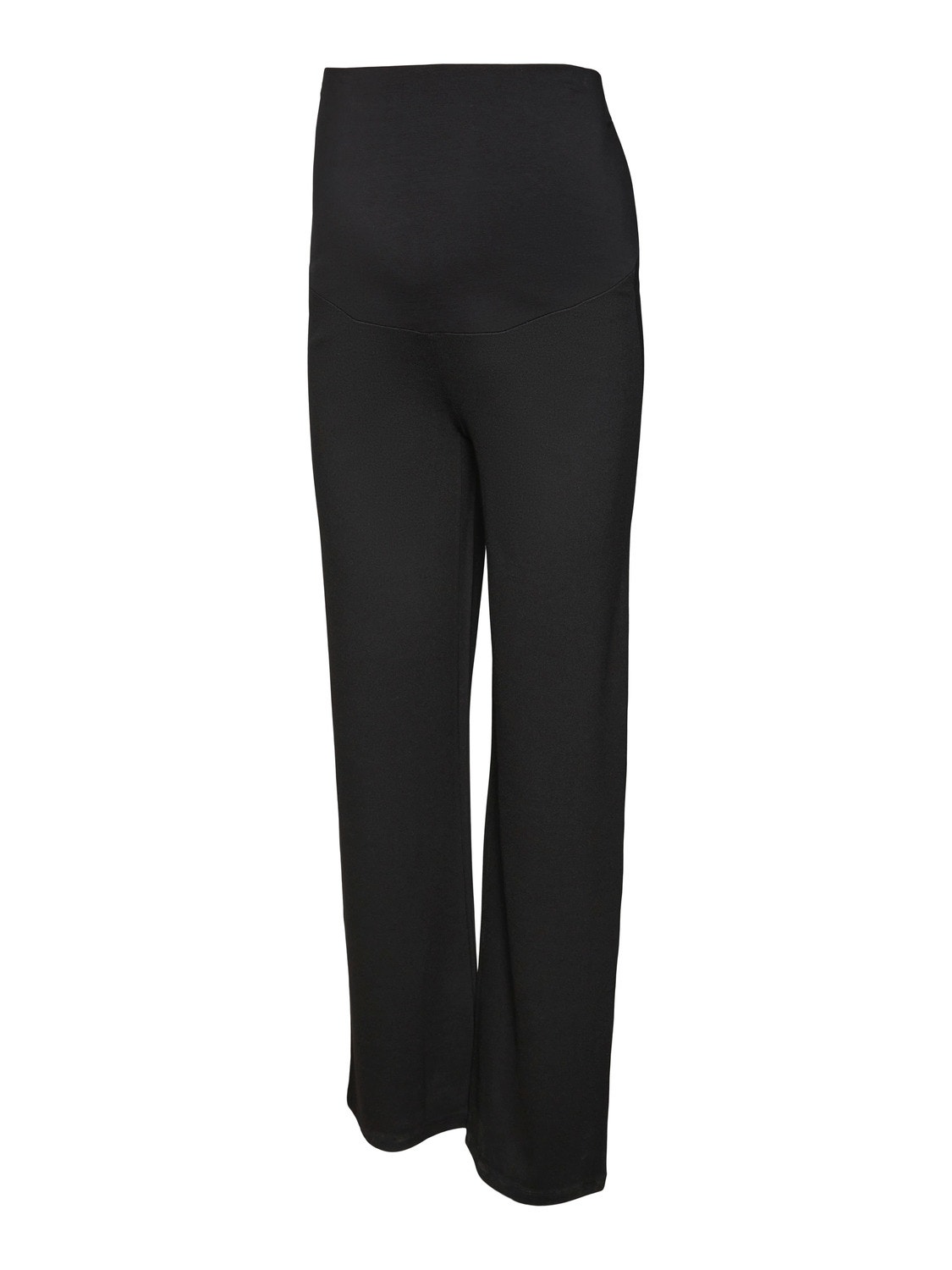 MAMA.LICIOUS Pantalones Corte straight Tiro alto -Black - 20017358
