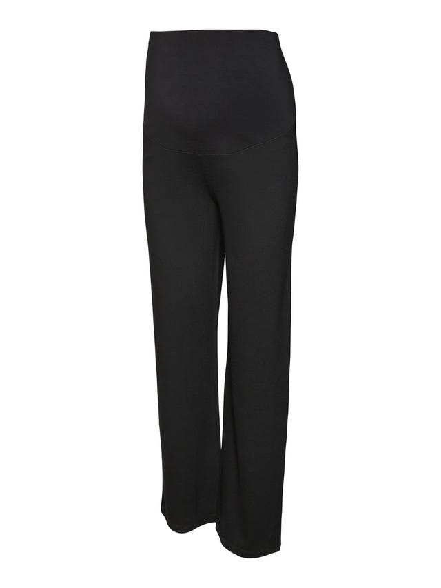 MAMA.LICIOUS Pantalons Straight Fit Taille haute - 20017358