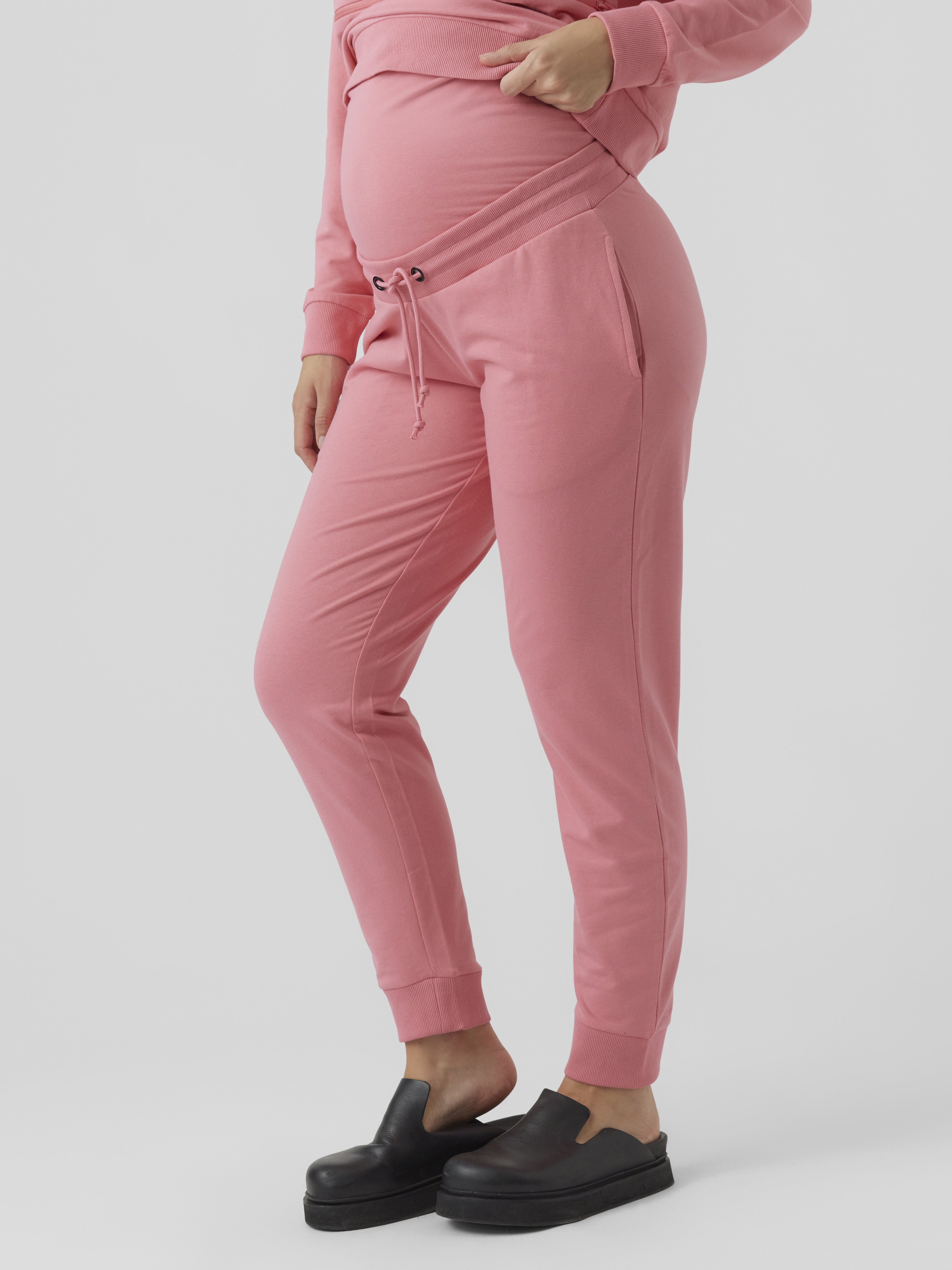 MAMA.LICIOUS Maternity-trousers -Pink Lemonade - 20017359