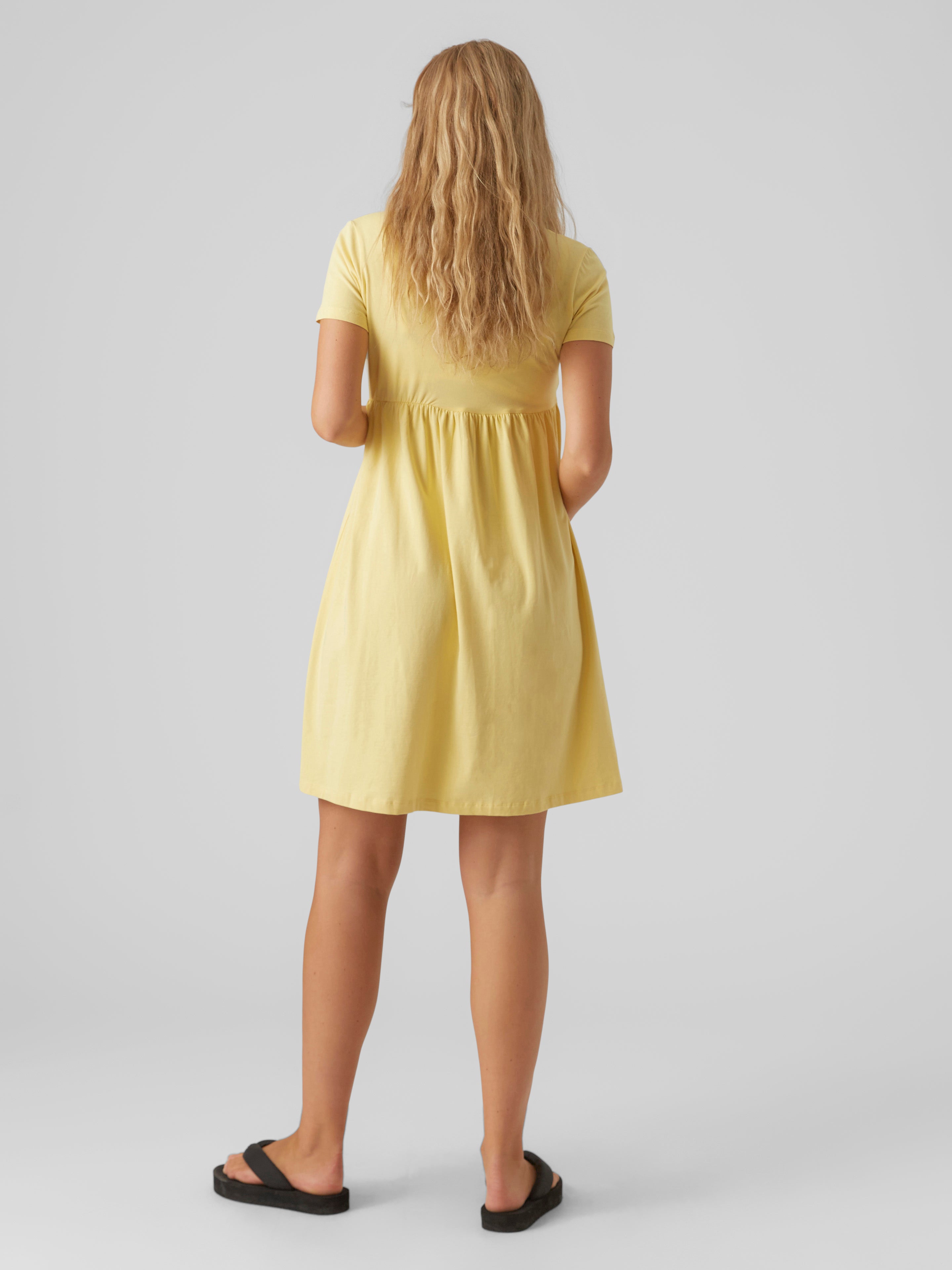 Yellow on sale cotton sundress