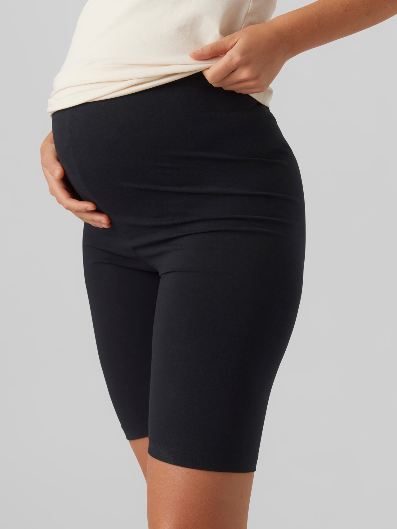 MAMA.LICIOUS Maternity-shorts -Black - 20017385