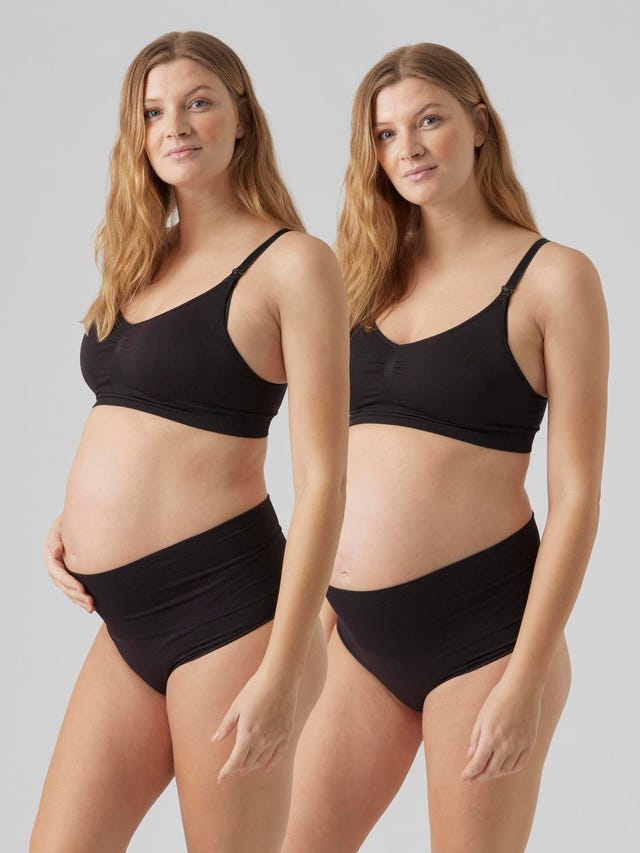 MAMA.LICIOUS 2-pack maternity-briefs - 20017405