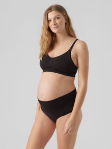 MAMA.LICIOUS MLILJA 2-pack Slips -Black - 20017405