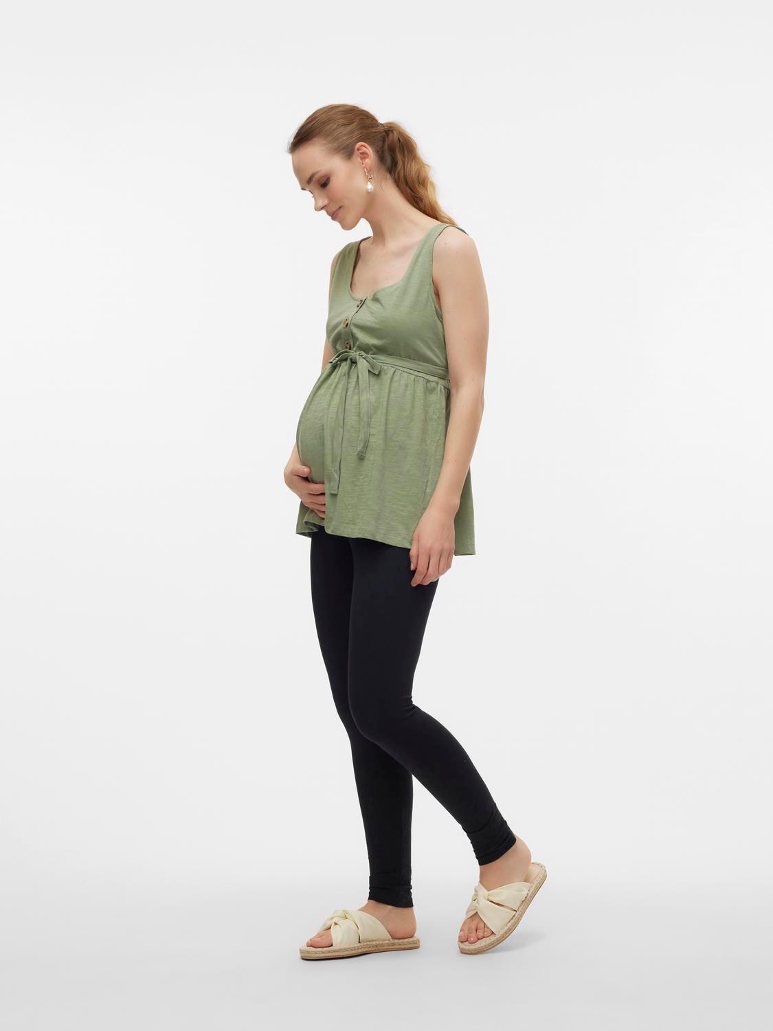 MAMA.LICIOUS Maternity-top  -Hedge Green - 20017429