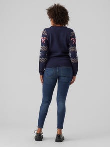 MAMA.LICIOUS Pull-overs Col rond -Navy Blazer - 20017483