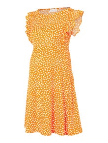 MAMA.LICIOUS Umstands-Kleid -Orange Pepper - 20017532