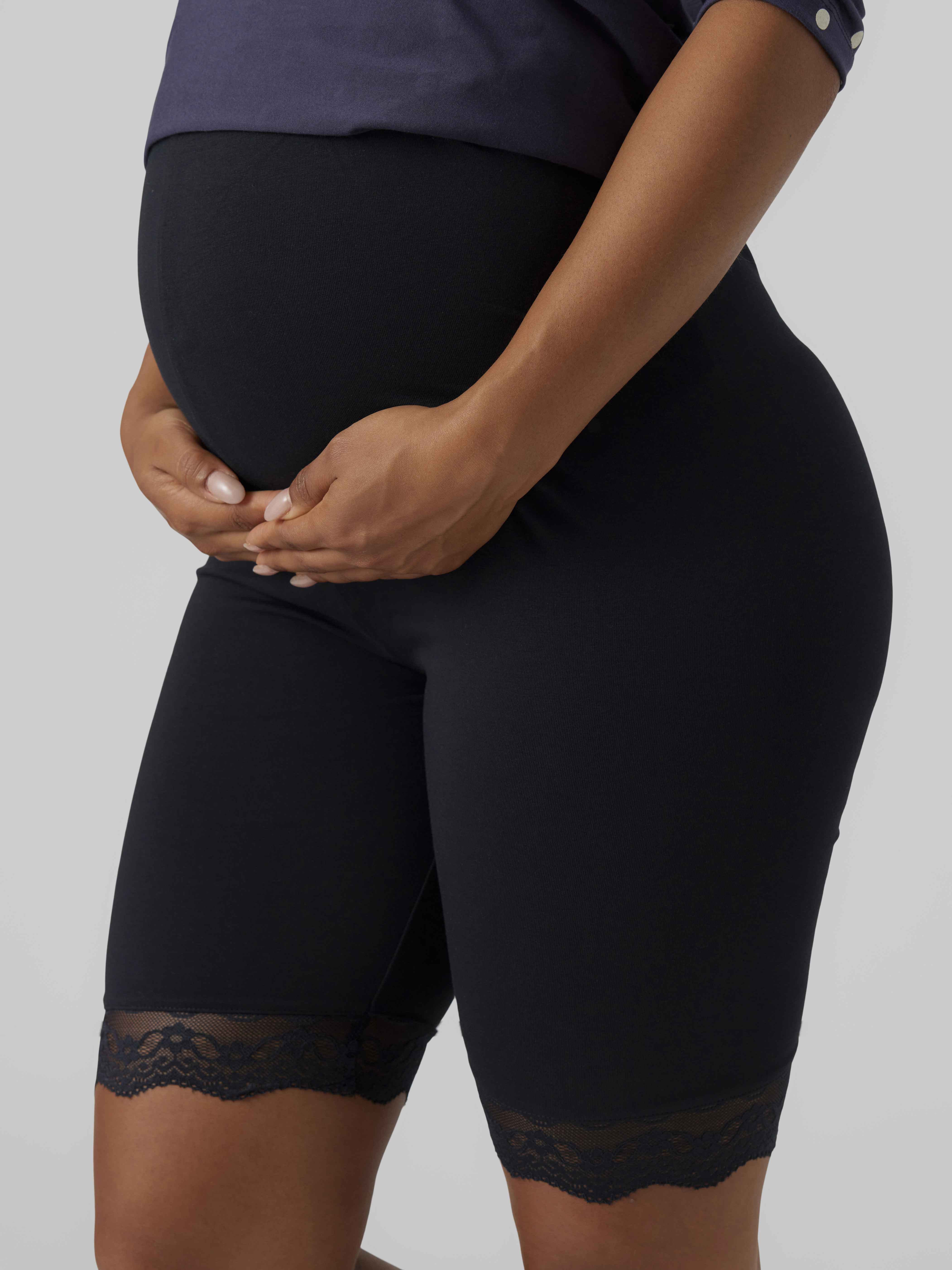 MAMA.LICIOUS Maternity-shorts -Black - 20017540