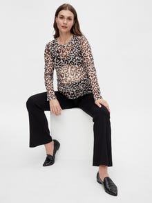 MAMA.LICIOUS Tops Corte regular Cuello redondo -Oatmeal - 20017618