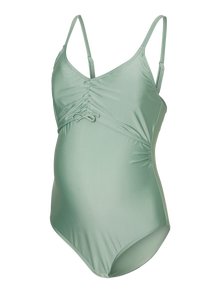 MAMA.LICIOUS Maternity-swimsuit -Loden Frost - 20017630