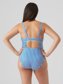 MAMA.LICIOUS Maternity-swimsuit -Strong Blue - 20017687