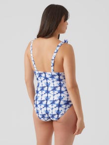 MAMA.LICIOUS Maternity-swimsuit -Strong Blue - 20017690