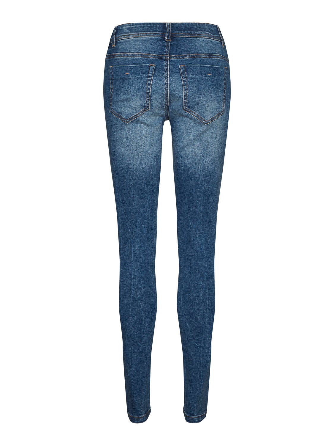 Slim fit Low waist Jeans Lichtblauw 