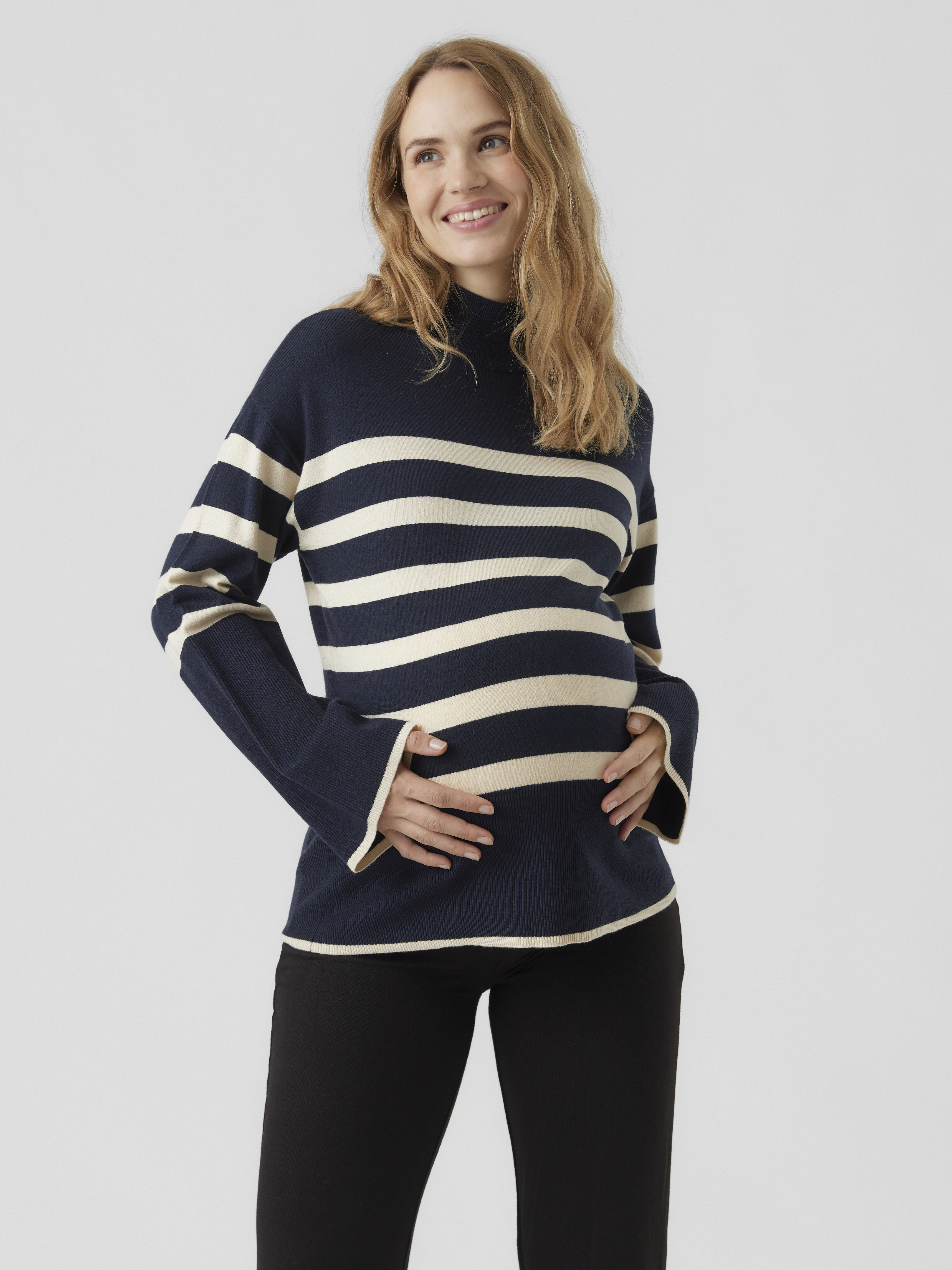 MAMA.LICIOUS Knitted maternity-pullover - 20017791