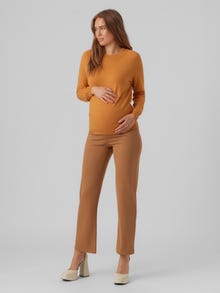 MAMA.LICIOUS Knitted maternity-pullover -Nugget - 20017795