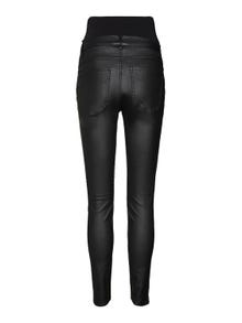 MAMA.LICIOUS Skinny Fit Jeans -Black - 20017831