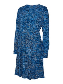 MAMA.LICIOUS Mamma-kjole -Strong Blue - 20017840