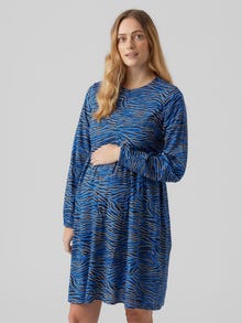 MAMA.LICIOUS Umstands-Kleid -Strong Blue - 20017840