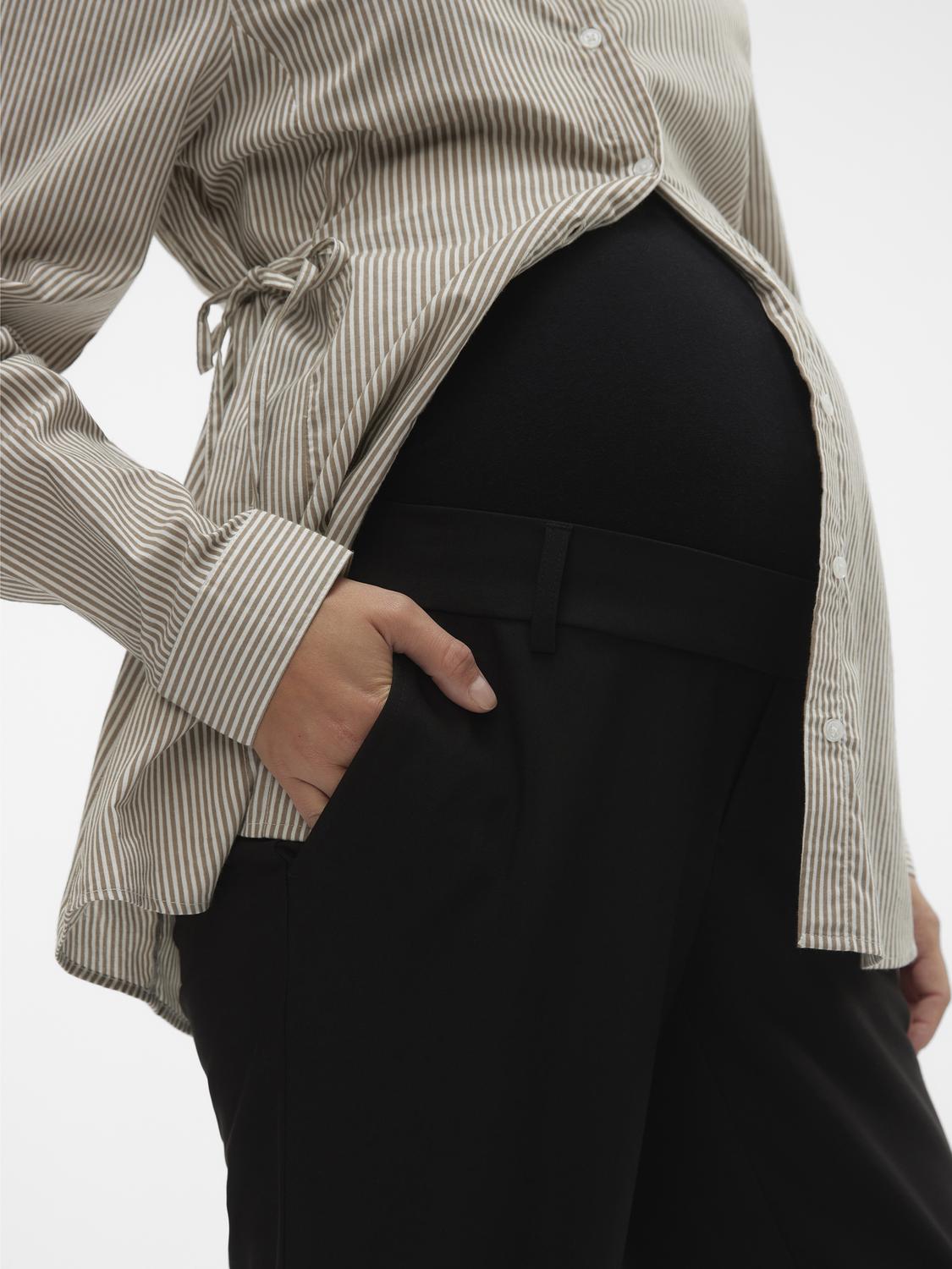MAMA.LICIOUS Maternity-trousers -Black - 20017841