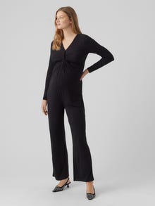 MAMA.LICIOUS Maternity-jumpsuit -Black - 20017894