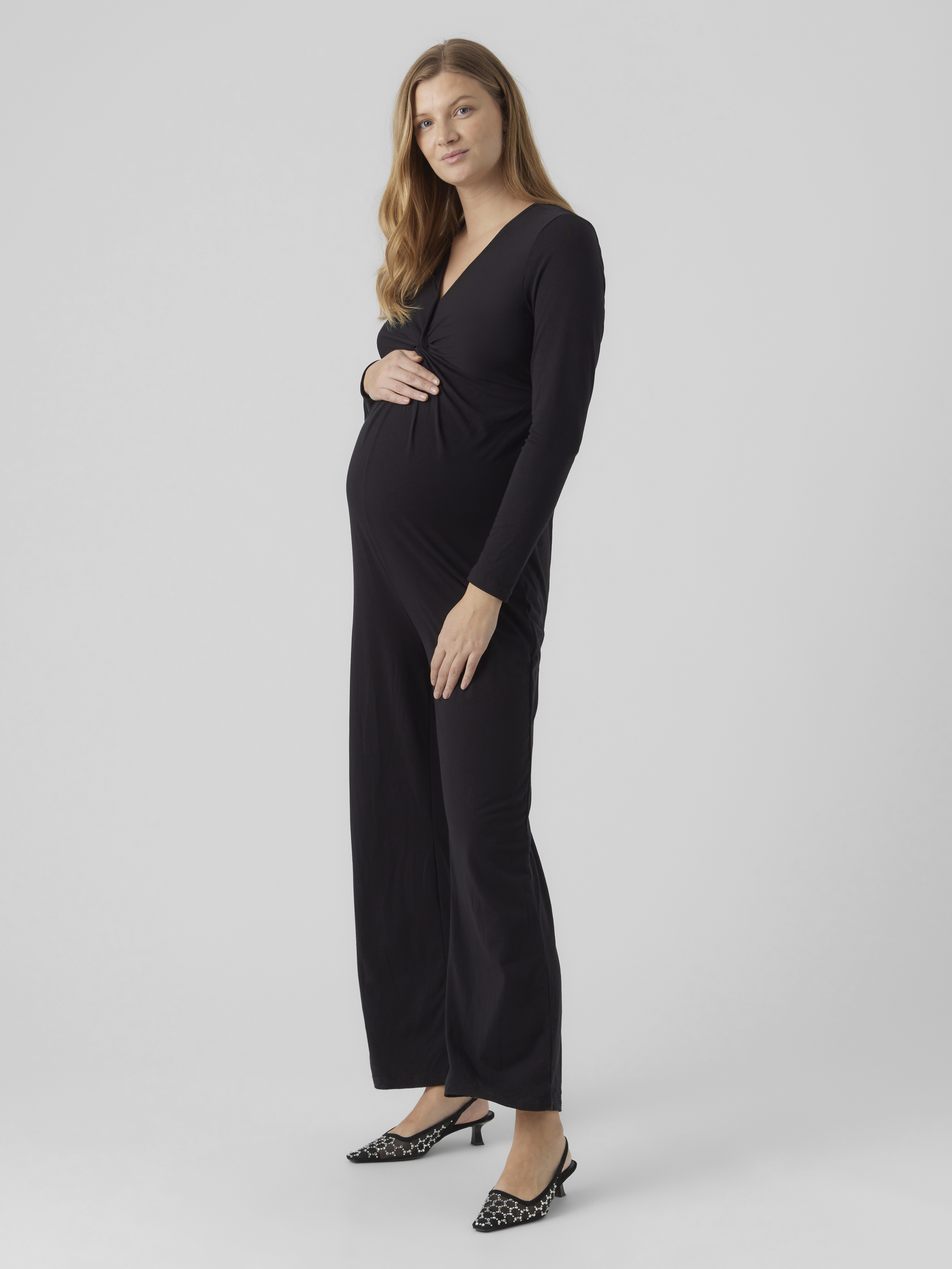 MAMA.LICIOUS Maternity-jumpsuit -Black - 20017894