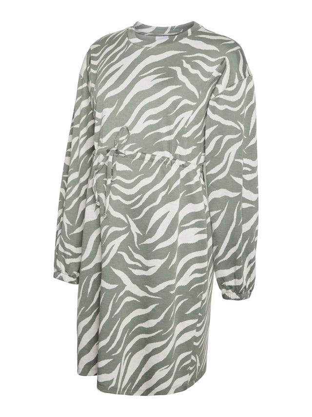 MAMA.LICIOUS Robe courte Regular Fit Col en U - 20017913