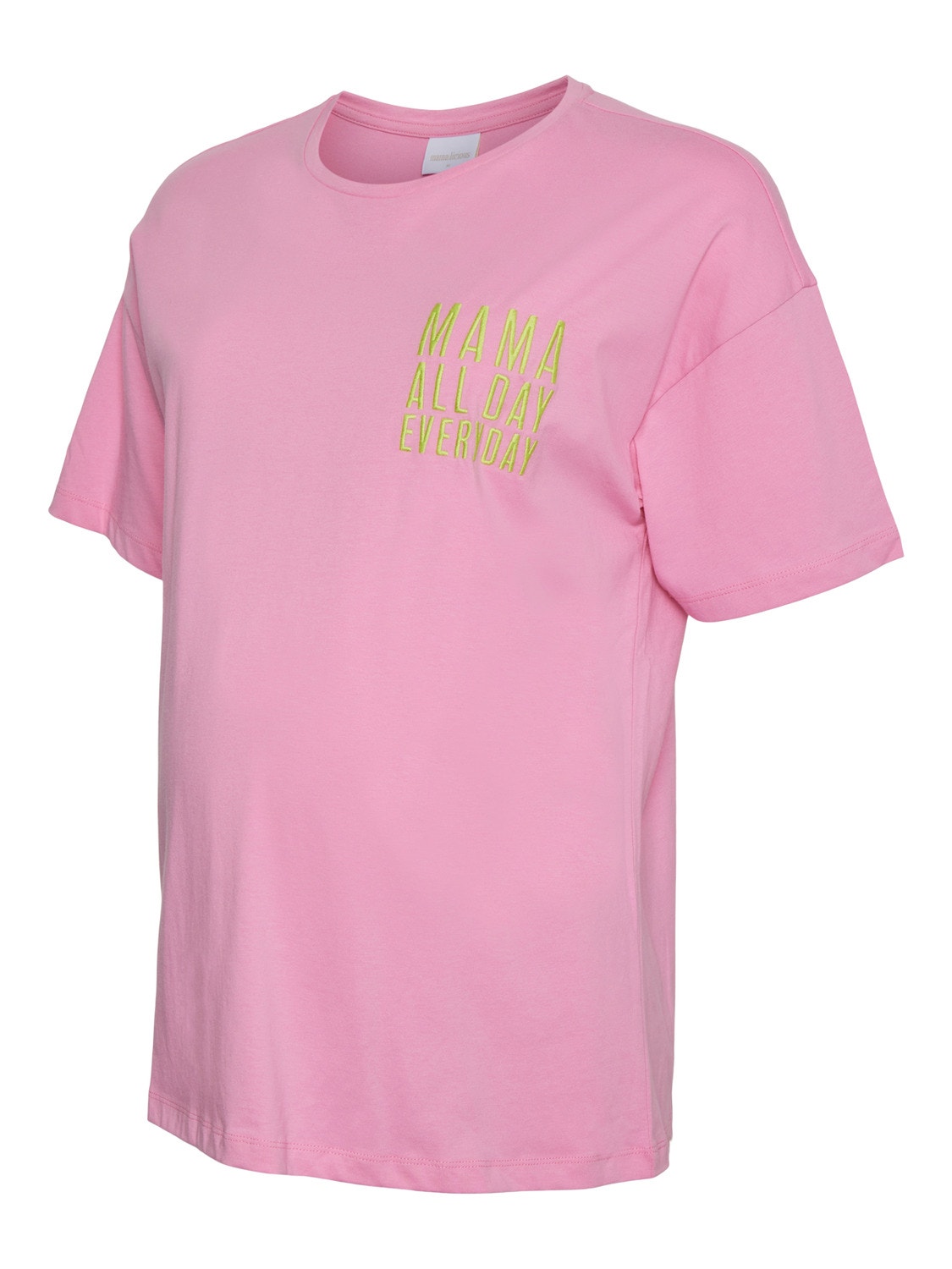 MAMA.LICIOUS Loose fit U-pääntie T-paidat -Sachet Pink - 20017922
