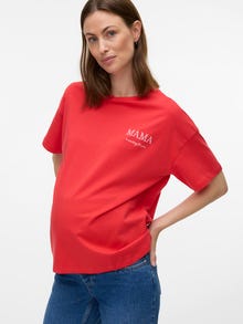 MAMA.LICIOUS Umstands-t-shirt -Bittersweet - 20017922