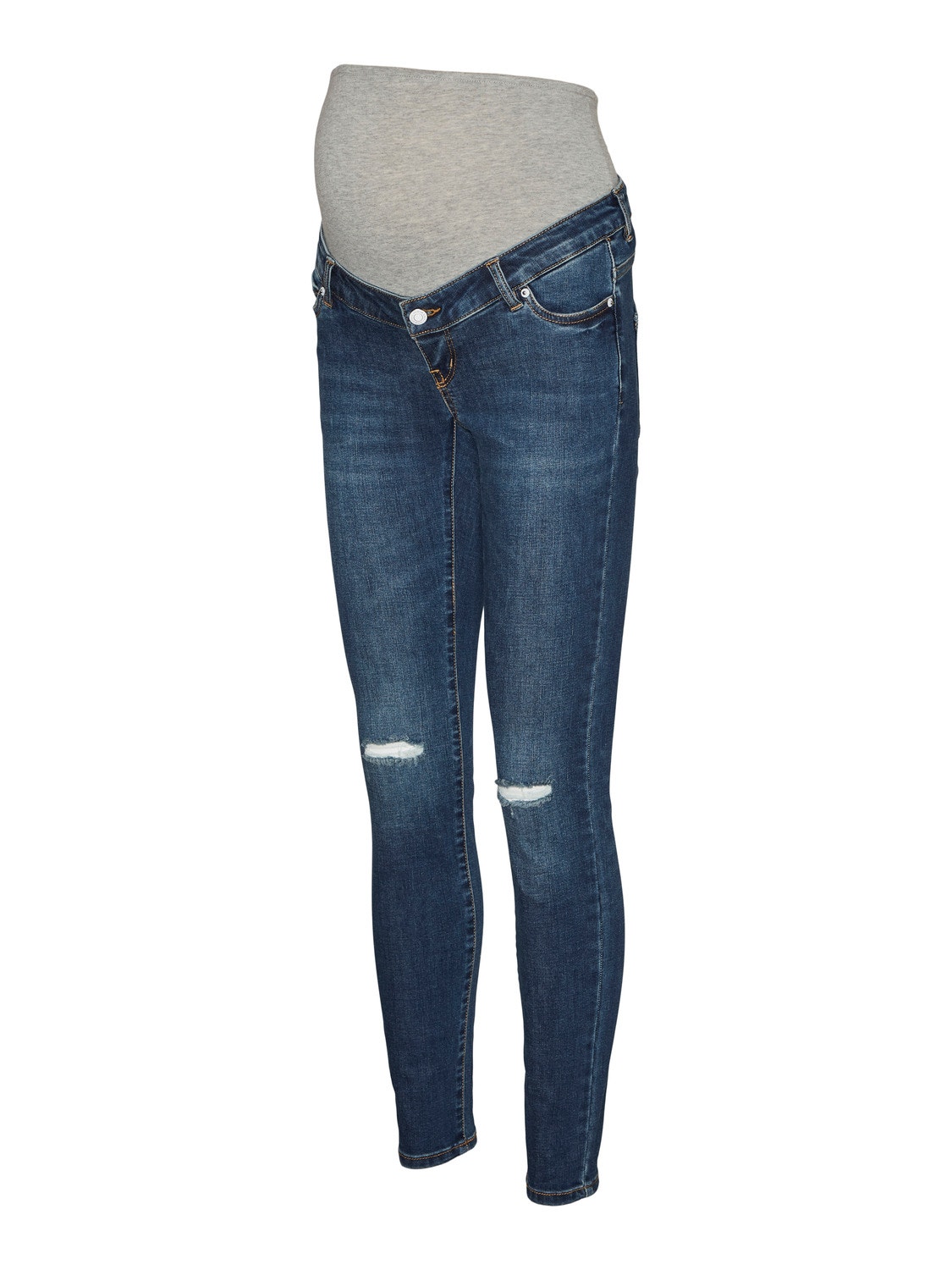 MAMA.LICIOUS Jeans Skinny Fit -Medium Blue Denim - 20017992