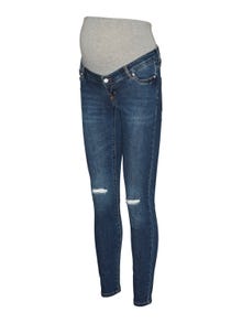 MAMA.LICIOUS Umstands-jeans  -Medium Blue Denim - 20017992