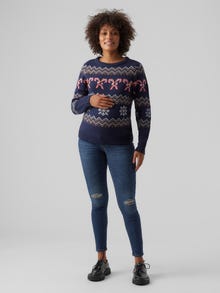 MAMA.LICIOUS Jeans Skinny Fit -Medium Blue Denim - 20017992