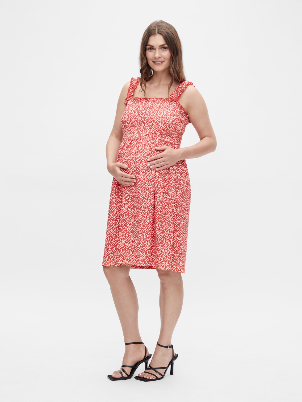 MAMA.LICIOUS Maternity-dress -High Risk Red - 20018002