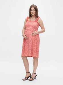 MAMA.LICIOUS MLBELLA Umstandskleid -High Risk Red - 20018002
