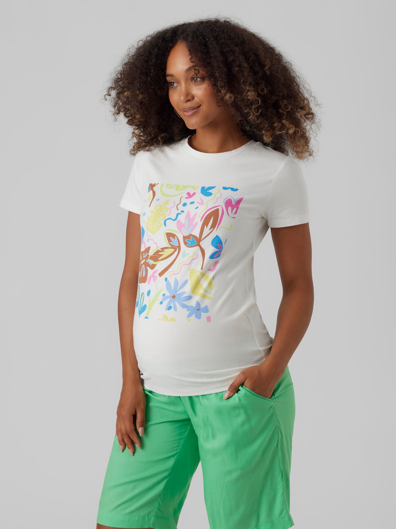 MAMA.LICIOUS Umstands-t-shirt  -Snow White - 20018062