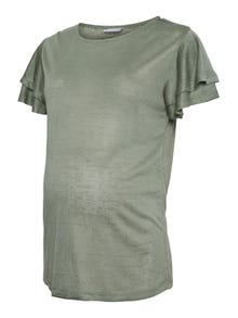 MAMA.LICIOUS Umstands-t-shirt  -Sea Spray - 20018085